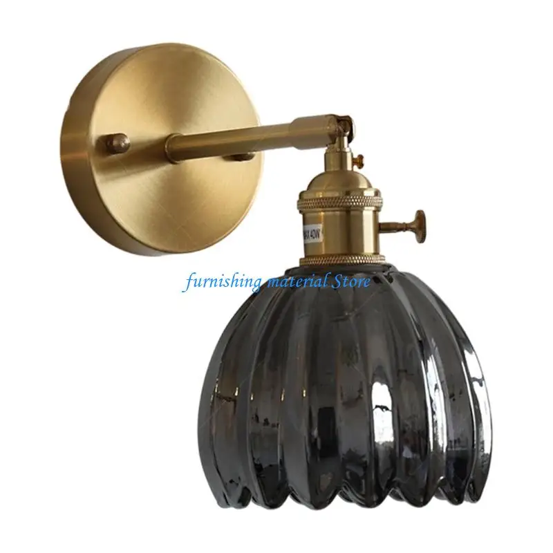 Y5GD Elegant Flower LED Wall Light Energy Efficient Bedside Lamp Entrance Corridors Entry Lamp for Bedroom Room Decoration