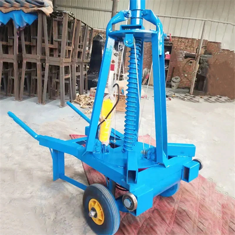 Rebar baler, metal wire take-up baling