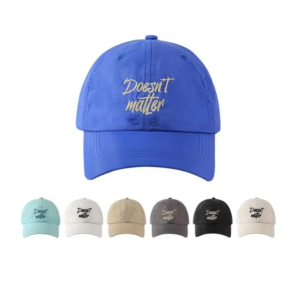 Waterproof Quick-Drying Cap Breathable Lightweight Baseball Cap Adjustable Casual Sun-Proof Sun Hat Outdoor Sports