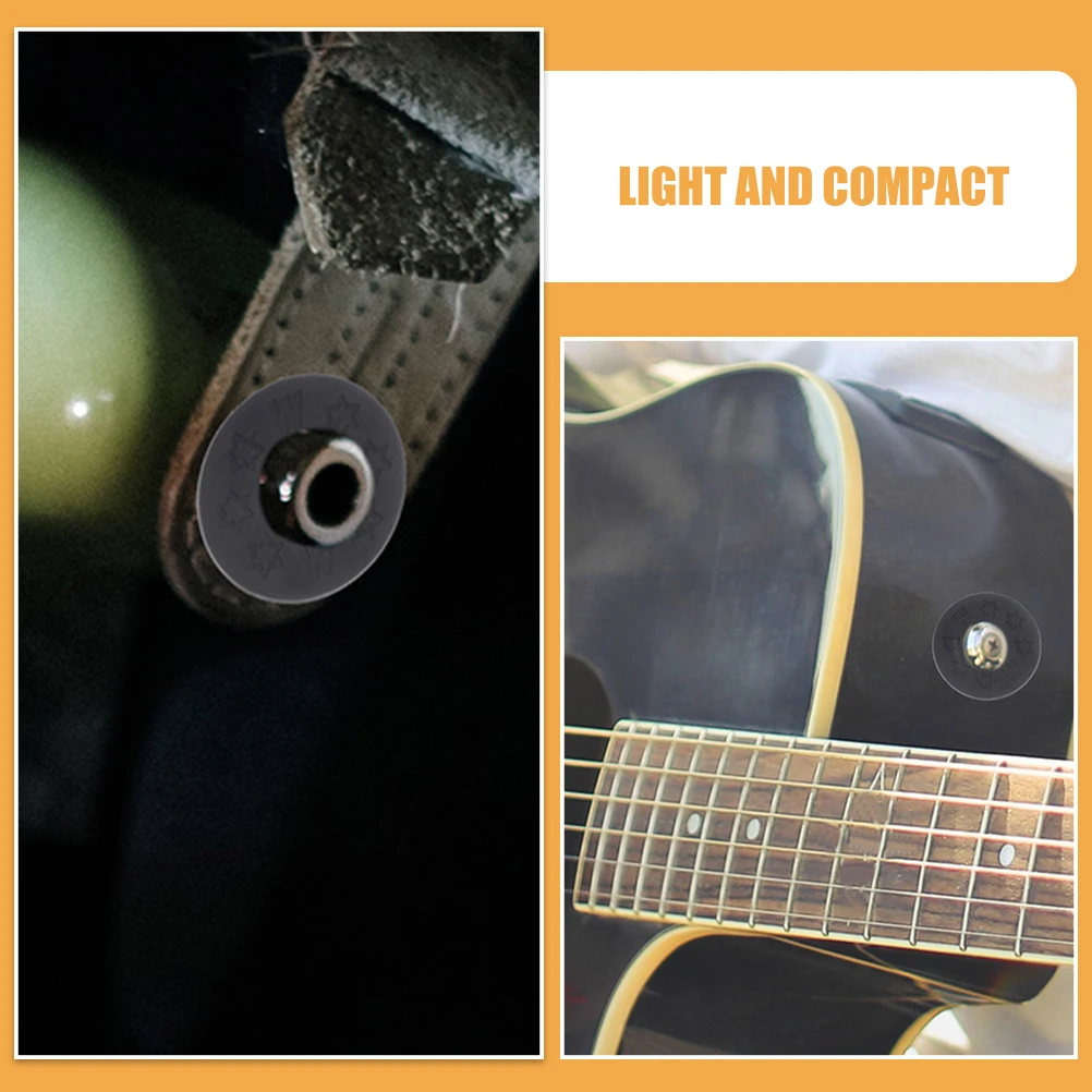 

Silicone Guitar Strap Lock Washers 8pcs Safety Pads for Electric Acoustic Guitar Sling Accessories