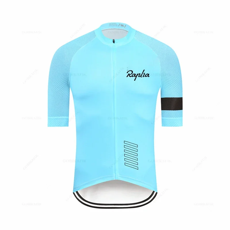 Raplia Team Summer Cycling Jersey Bike Clothing Cycle Bicycle MTB Sports Wear Ropa Maillot Ciclismo for Men\'s Mountain Shirts