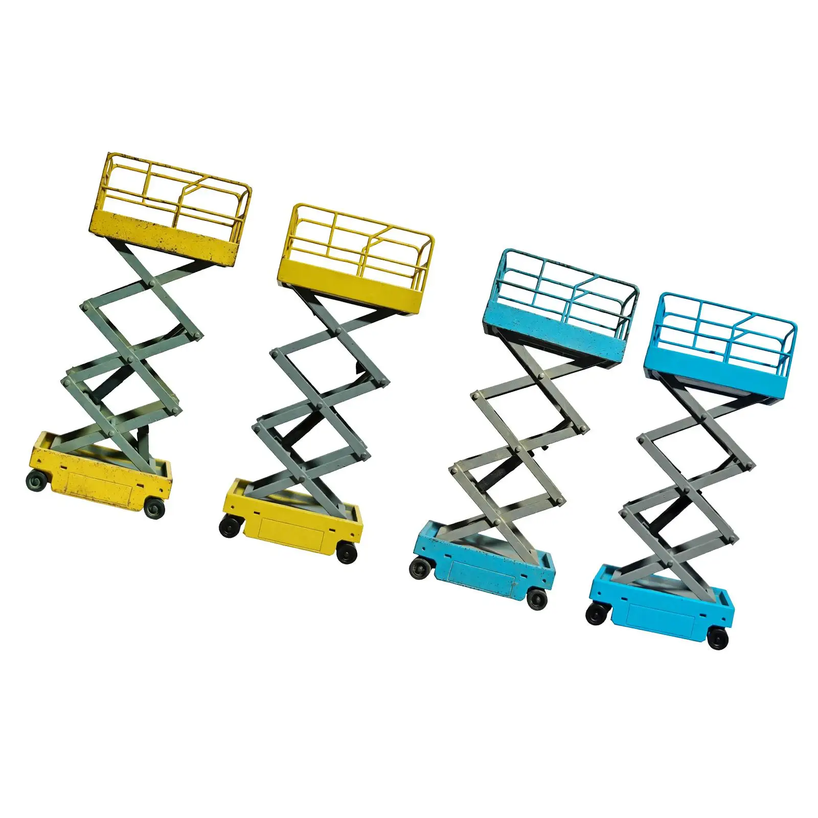 

Scissor Lift High Work Platform Model 1:64 Scale Classic Ornament Repair Equipment Miniature Sculpture for Workshop Boys Girls