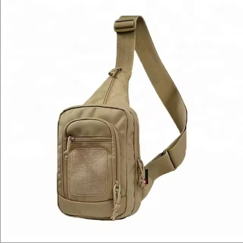 Outdoor tactical shooting single shoulder diagonal cross bag multi-purpose chest bag waterproof crossbody tactical chest bag