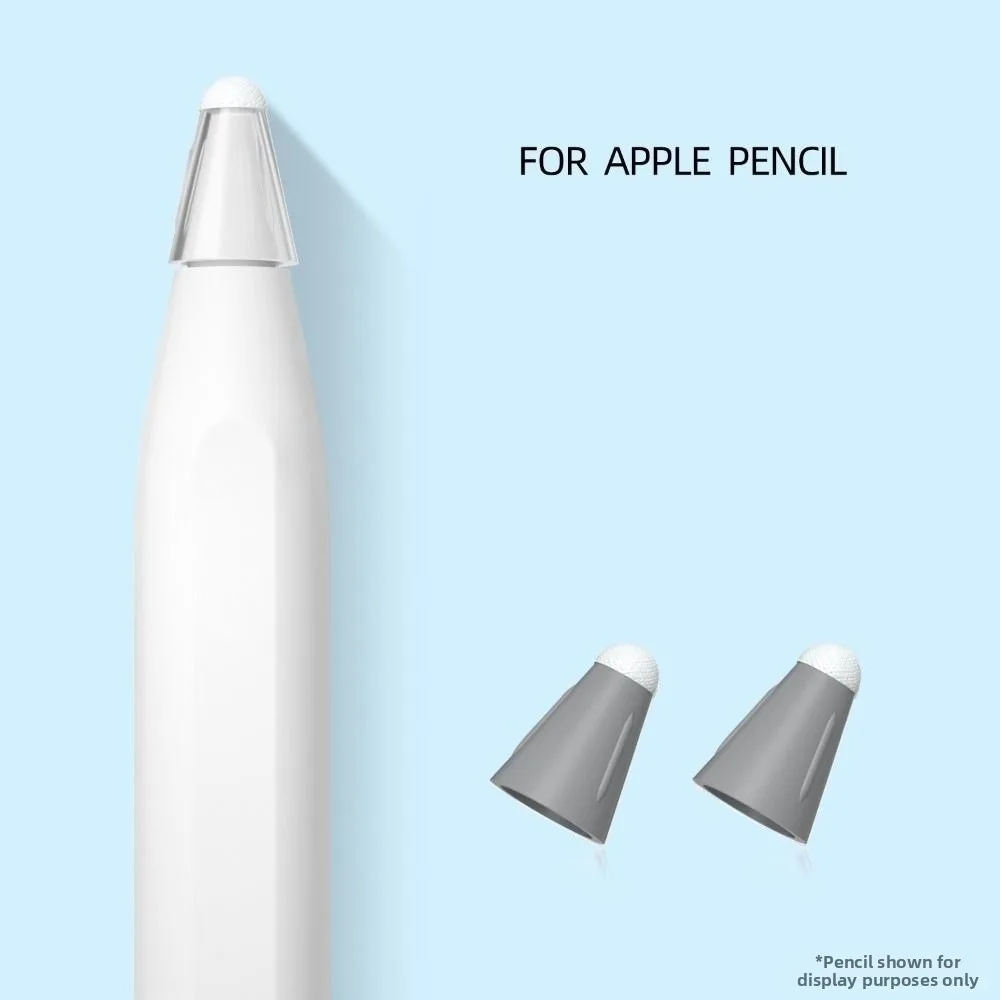 

8Pcs Noise Reducing Pencil Replacement Tip Paper-Like Silicone Pen Tips with Storage Box for Apple Pencil 1 2 Pro USB-C