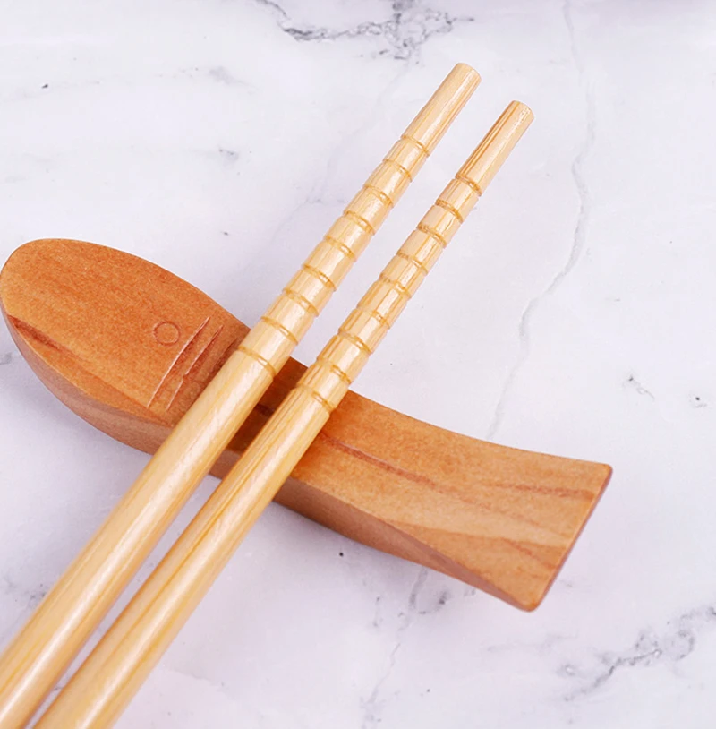 5Pairs Japanese Bamboo Chopsticks for Sushi Non-Slip Food Sticks Hot Pot Reusable Chinese Chopsticks Tableware Kitchen Tools