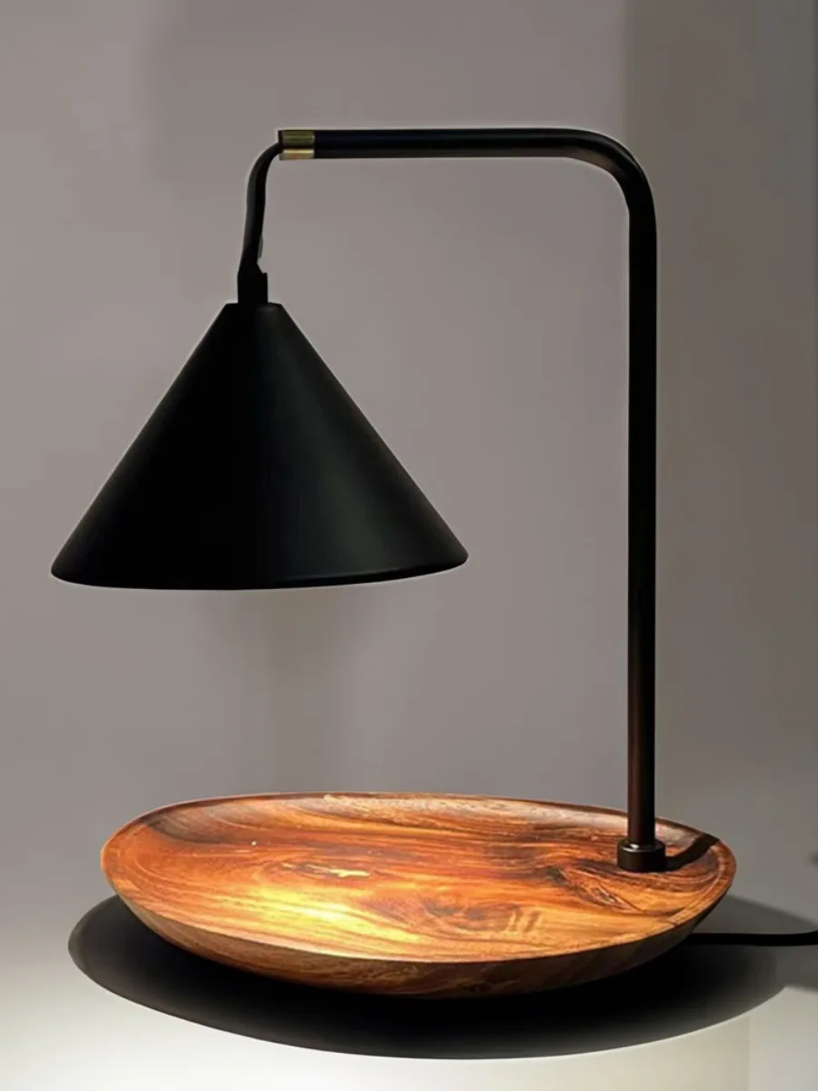 Semplice lampada a cera fusa Design europeo scaldacera lampada a candela fusa lampada da tavolo camera da letto aromaterapia portacandele decorazione