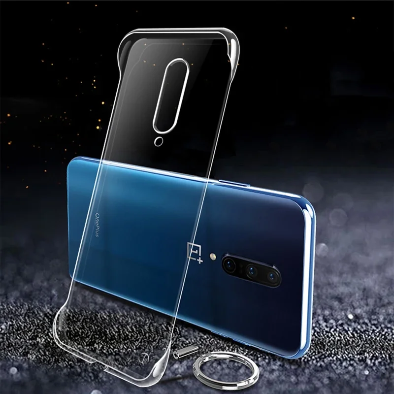 Slim Frameless Clear Phone Case For OnePlus 12 11 10 9 8 ACE Pro 12R 10T 10R 9R 8T 9RT 5G Hard Plastic Back Cover