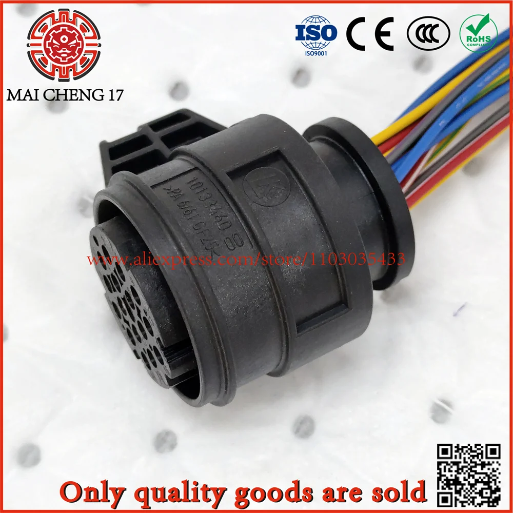 

20 Pin 0AW 0DE 0BH 02E Transmission Valve Body Controller Connector Wire harness Plug 09432050 1J0927320 VL300 DQ250 For VW Audi