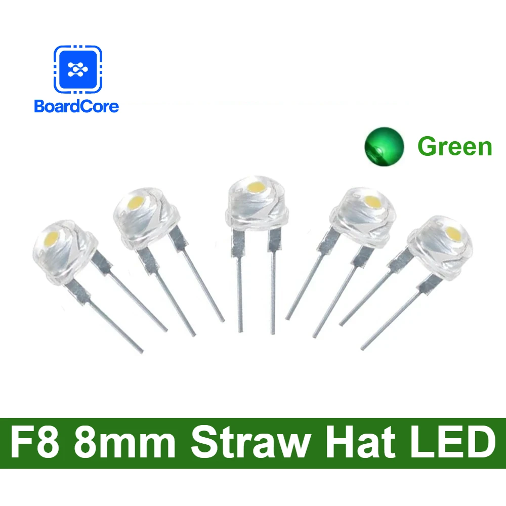 20Pcs 8MM Straw Hat… - image