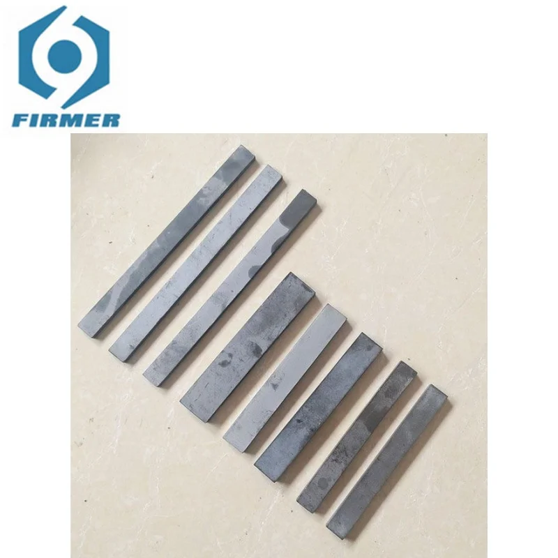 1pc 100mm Length YG8 Carbide Steel Bar Cemented Carbide Alloy Mold Flat Plate Blanks Stripe Support Customization