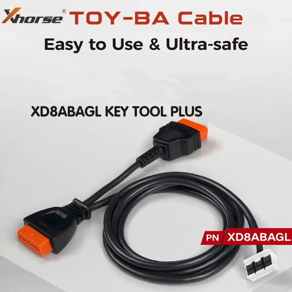 Xhorse VVDI XD8ABAGL TOY BA All Key Lost Cable For Toyota Lexus 2022-2025 Fit Key Tool Plus Max Pro FT-OBD Add Key No Password