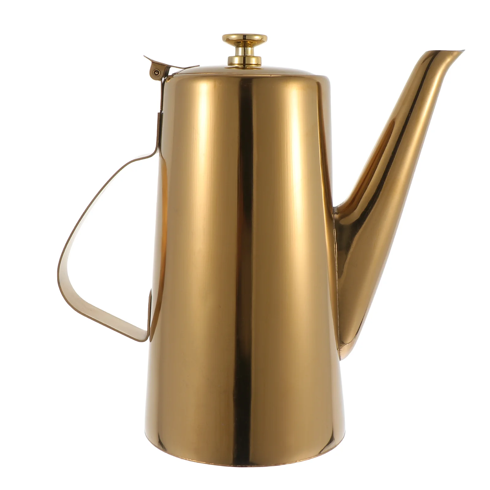 

Cold Water Bottle Soy Sauce Pot Kitchen Oil Pitcher Castor Stainless Steel Storage Teapot