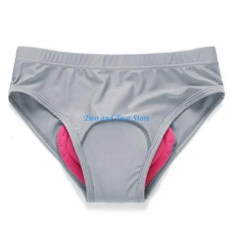 HX6F High Performances Bike Shorts Liner for Women Elastic Waist Underwear with Breathable Fabric and Reduced Friction Design