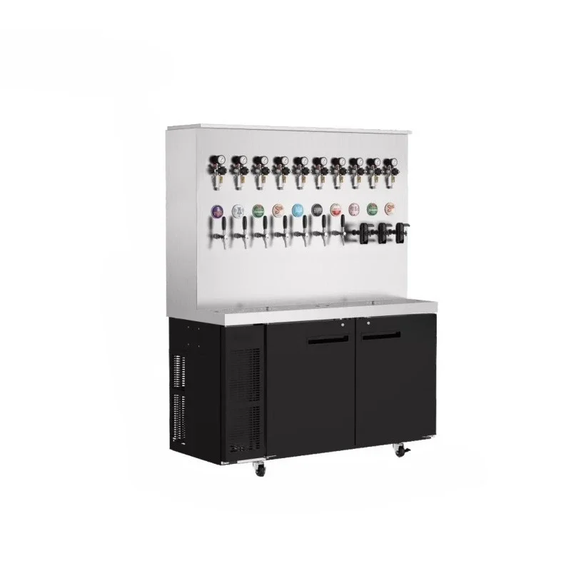 Water-cooled integrated beer wall machine, craft barrel beer refrigeration equipment