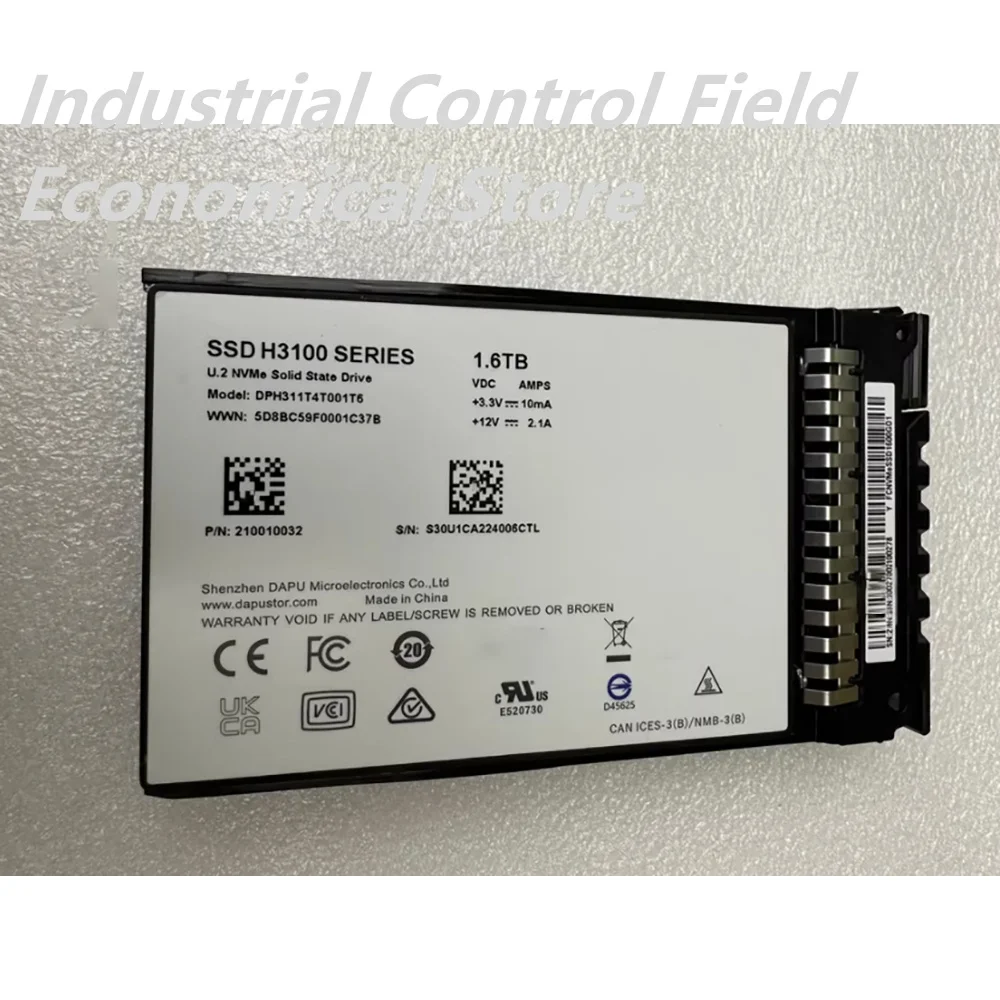 

Для Huawei 1,6 ТБ жесткий диск NVMe 02354SBQ FCNVMeSSD1600GO1