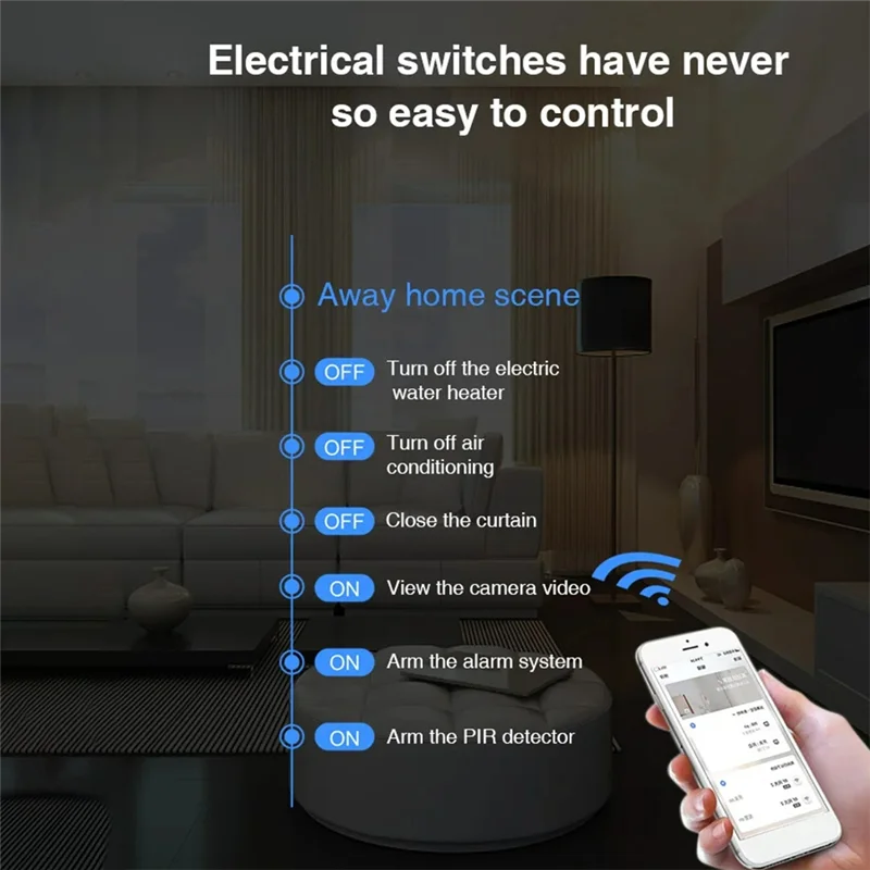 

【Livraison Rapide】Tuya Smart Home Комплект охранной сигнализации Wi-Fi Беспроводная охранная сигнализация Домашняя охранная сигнализация Датчик движения двери и окна