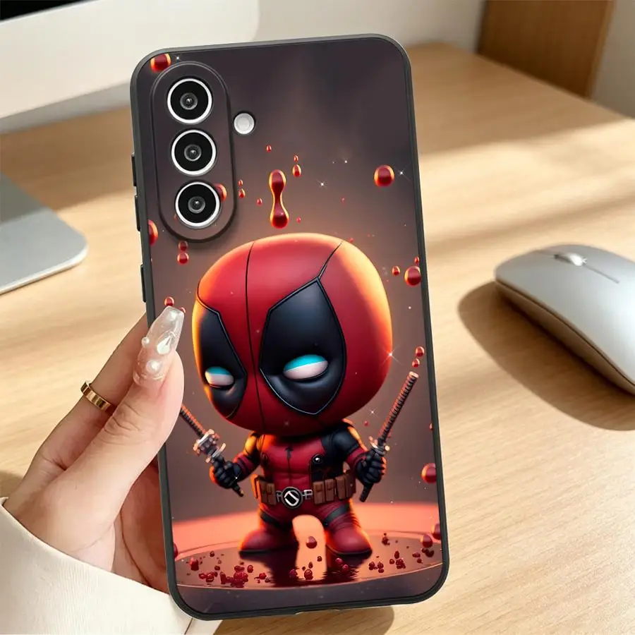 Deadpool Cool Case for Samsung Galaxy A57 A05 A15 A55 A06 A37 A23 A25 A16 A52 A36 A53 A17 A73 A51 Phone Cover A12 A50 A41 A70