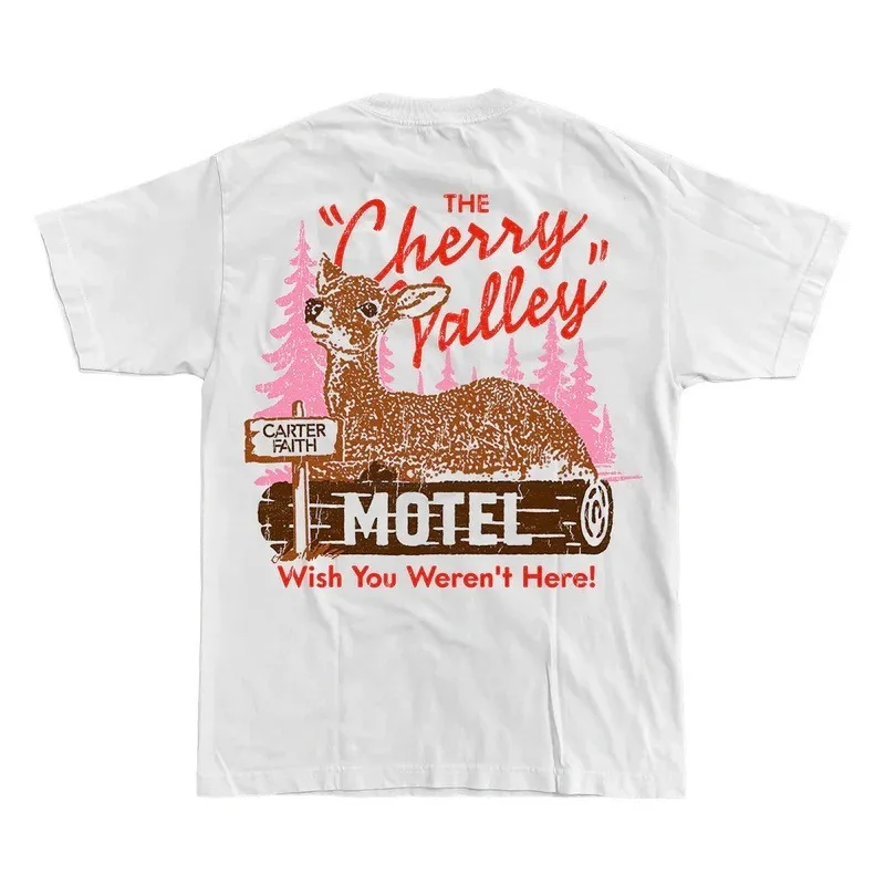 Carter Faith Merch Tee T-shirt unisexe à manches courtes pour hommes, vêtements décontractés, hauts pour femmes Y2K