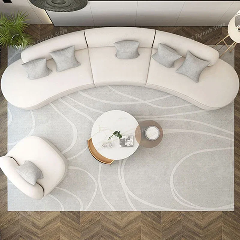 

Детский изогнутый диван-кровать на 3 места в европейском стиле, напольный диван-лежак, креативный дизайн для квартиры, модная мебель для детей