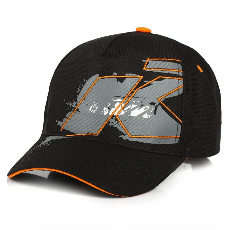 KTM Motorcycle Logo Adjustable Sport Casual Cap Baseball Cap Hip Hop Hat Outdoor Men Women Leisure Cap All Seasons Car Sticker view 3