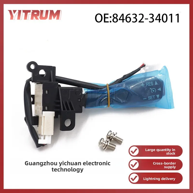 

Toyota Cruise Control Switch 84632-34011, for Camry Corolla Car, Speed Control Stalk Button
