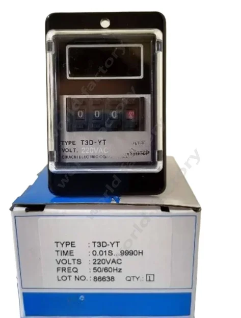 100% original and genuine Taiwan CIKACHI multi-stage digital time relay T3D-YT 220V