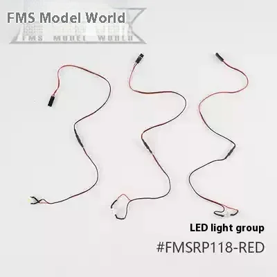 Fms 80mm Foton V3 Model Airplane I Original Accessories Fuselage Flat Tail Main Wing Vertical Tail Landing Gear Tire Led Light image 3