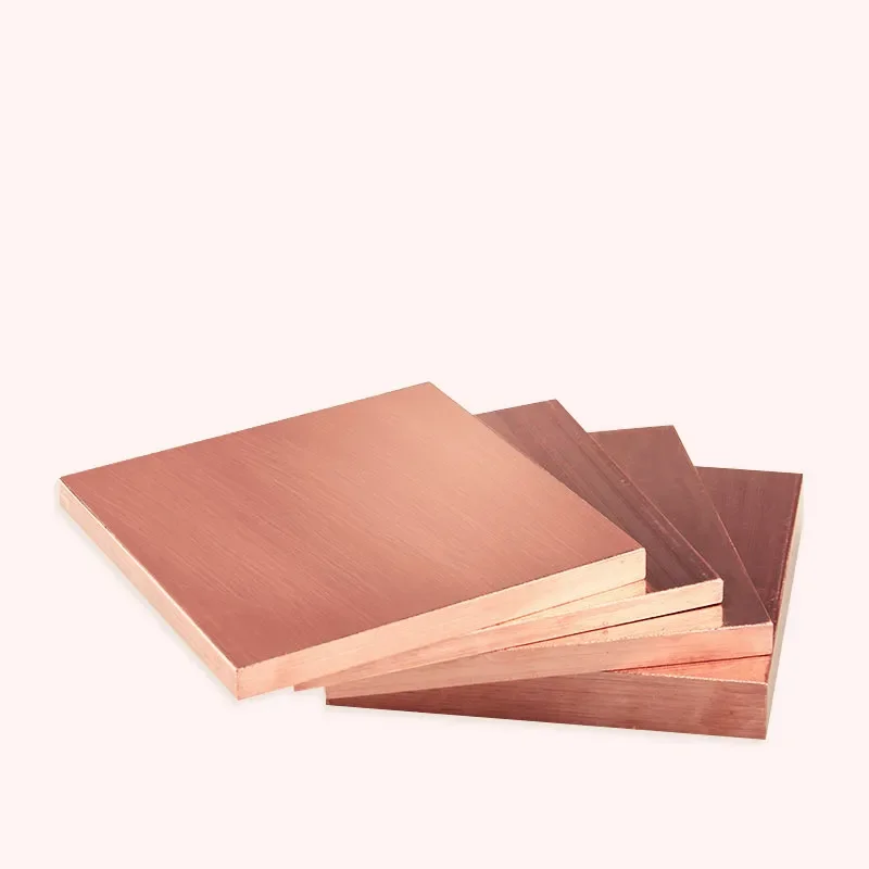 

T2 Red Copper Shaft Square Flat Copper Bar Model Maker DIY material Thick 1mm 2mm 3mm 4mm 5mm 6mm Copper Plate width 200mm