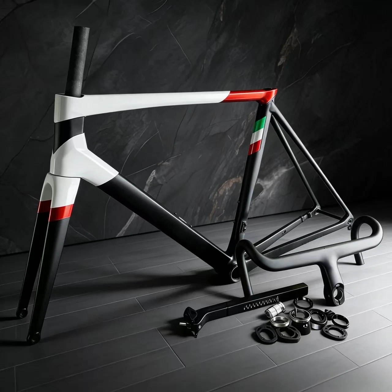 

Рама для шоссейного велосипеда C68 из карбона, дисковые тормоза, белый/черный цвет, рама для шоссейного велосипеда T47 из полностью карбонового волокна, гоночная рама.