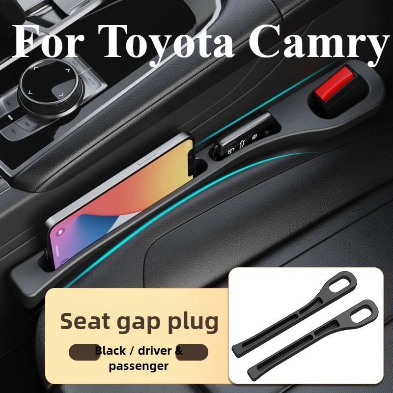 

Seat Gap Filler Polyurethane For Toyota Camry Accessories 2026/2025 Material Storage Expansion Reserved Charging Hole 2018-2024