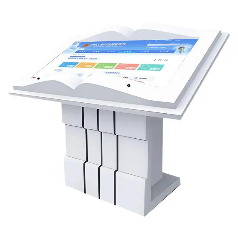 

43-Inch electronic book flip machine Flip book in the air Horizontal intelligent book flip machine Interactive inquiry system