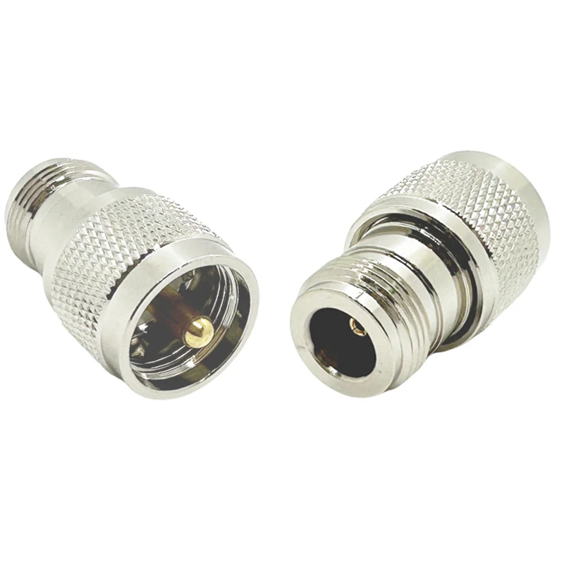 

Латунный переходник типа N «мама» на «папа» PL259/SO239, разъем RF-коаксиального кабеля для расширения антенны Wi-Fi