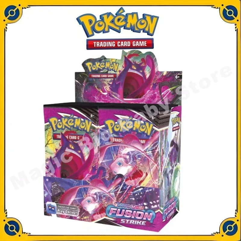 Original Genuine Pokemon Trading PTCG Card US Version Fusion Strike SS8 Booster Pack Out of Print Original Box Child Gift