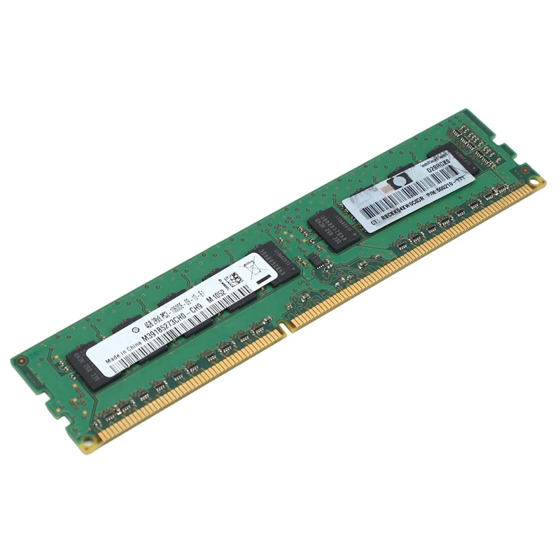 4GB DDR3 1333Mhz ECC Memory 2RX8 PC3-10600E 1.5V RAM Unbuffered For Server Workstation