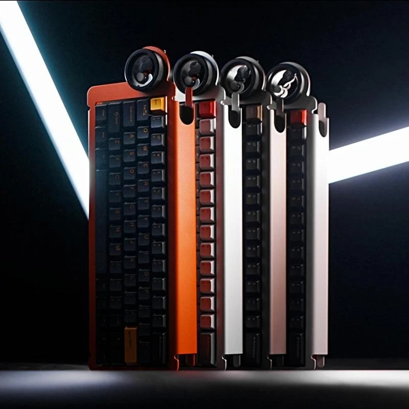 Clavier à axe magnétique 63 RT, dédié aux jeux de sports électroniques, clavier personnalisé