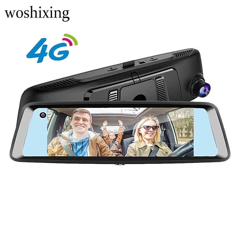 

2025 New Product Car Dashcam Interior and Exterior Dual Video Camera 4G Monitoring Car Interior View Rearview Mirror 7"