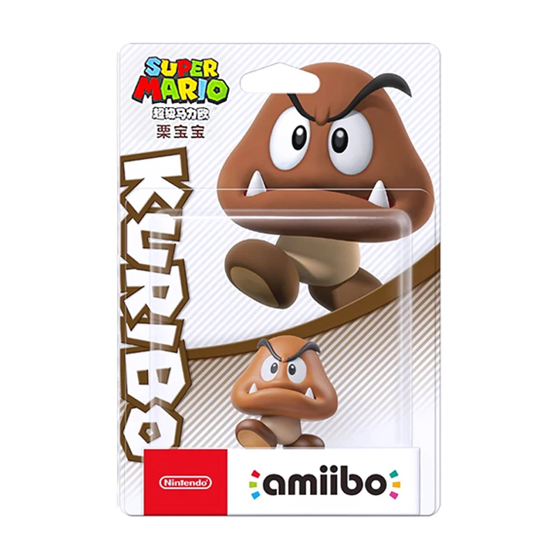 Nintendo Switch Amiibo Super Mario - Goomba Genuine Original NFC Figure Region Free