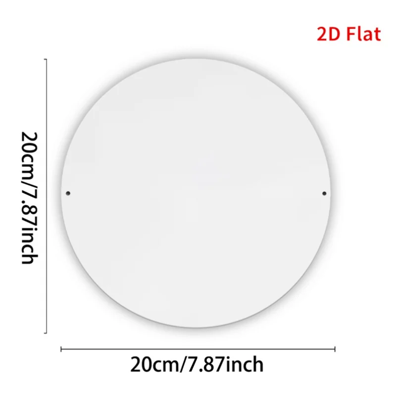 2D Flat - 2D Plane - Vintage 1966 Limited Edition Metal Wall Art Sign - Rustic Round Decoration, Designed with 'Manufactured in