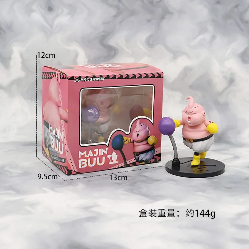 5-stylowe pudełko Anime Dragon Ball Z Figurki Muscle Demon Buu PVC Son Goku Figurka kolekcjonerska Model Lalka Prezenty Zabawki dla dzieci