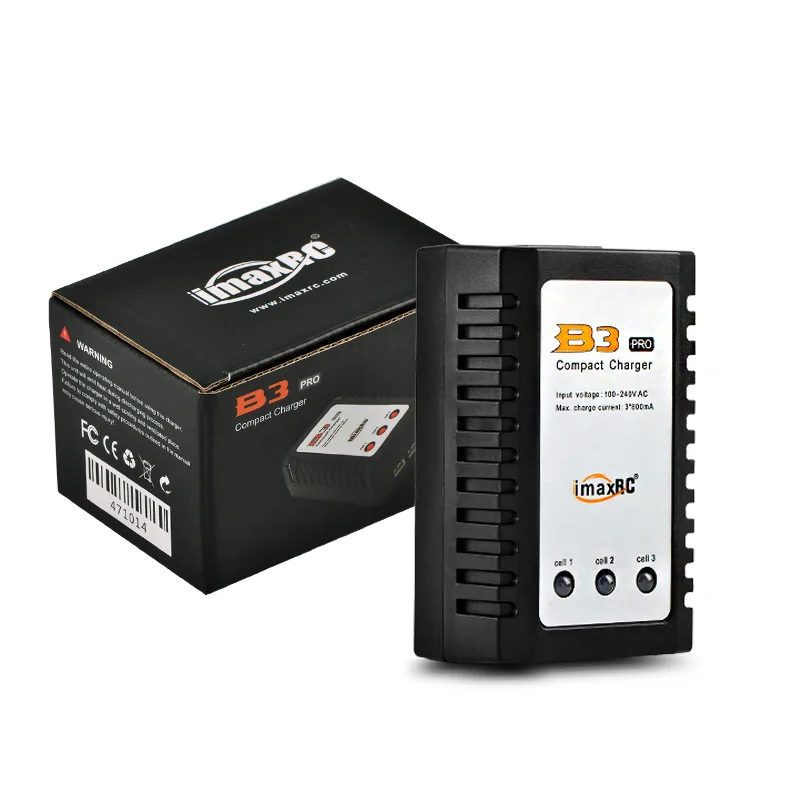 B3 charger PRO aircraft model ship model lithium battery simple charging 7.4V 11.1V 2S-3S balance charger