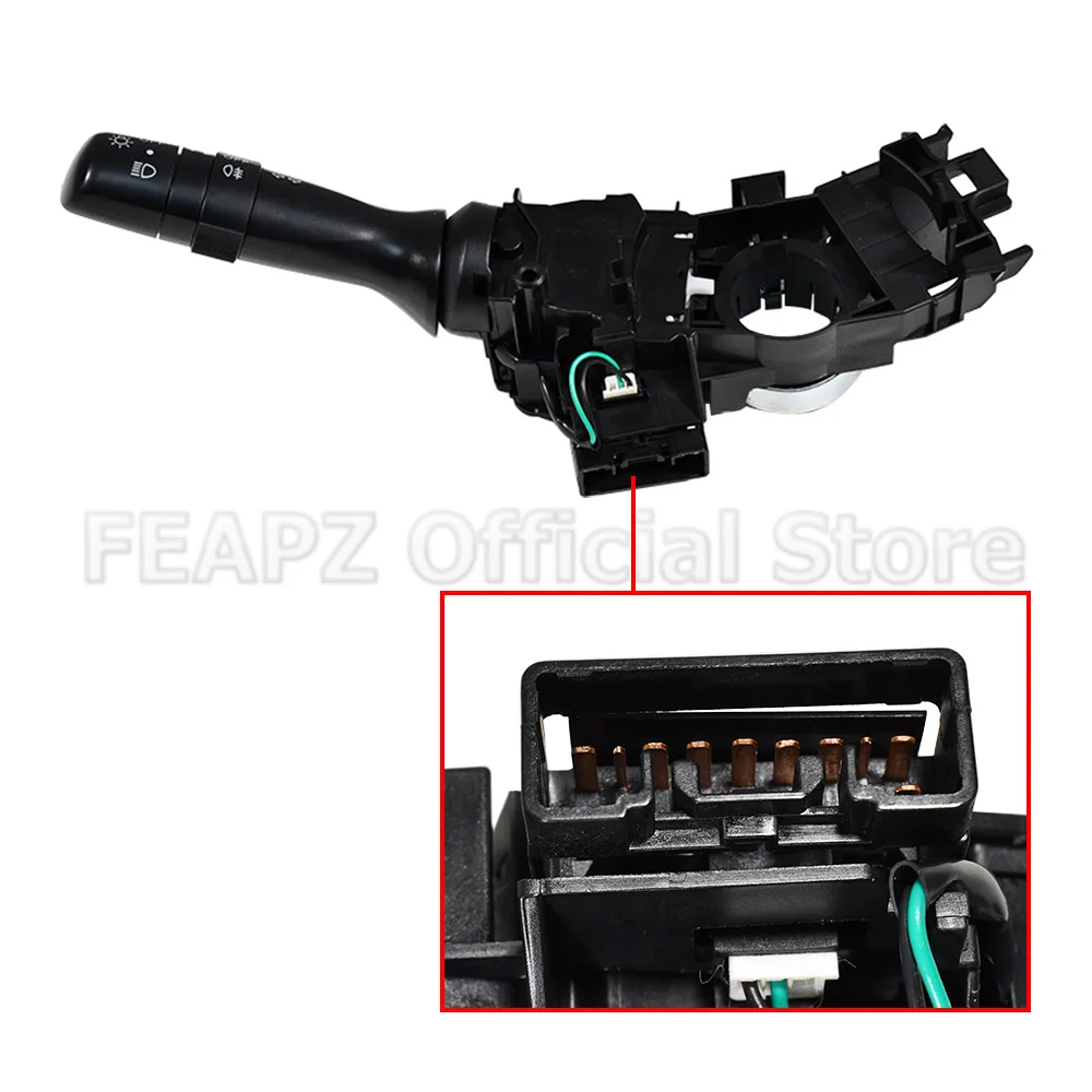 مؤشر مفتاح الإضاءة ساق 6253A0 لبيجو 107 سيتروين C1 تويوتا Aygo Mk1 05-14 بدوره مصباح إشارة التبديل استبدال أجزاء