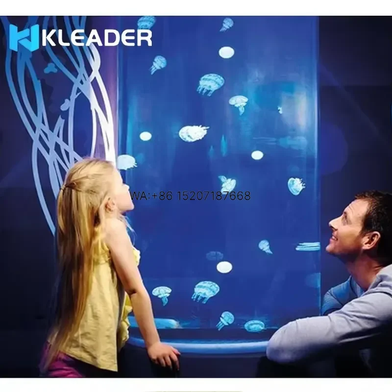 Wmwmnu Interactive Aquarium Games Augmented Reality Smart Museum Media Wall LED Light Decoration Accessories Water Play