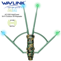 WAVLINK AC1200 High Power Outdoor Weatherproof Dual Band 2.4G/5G WiFi Range Extender/Wireless Access Point with Passive POE