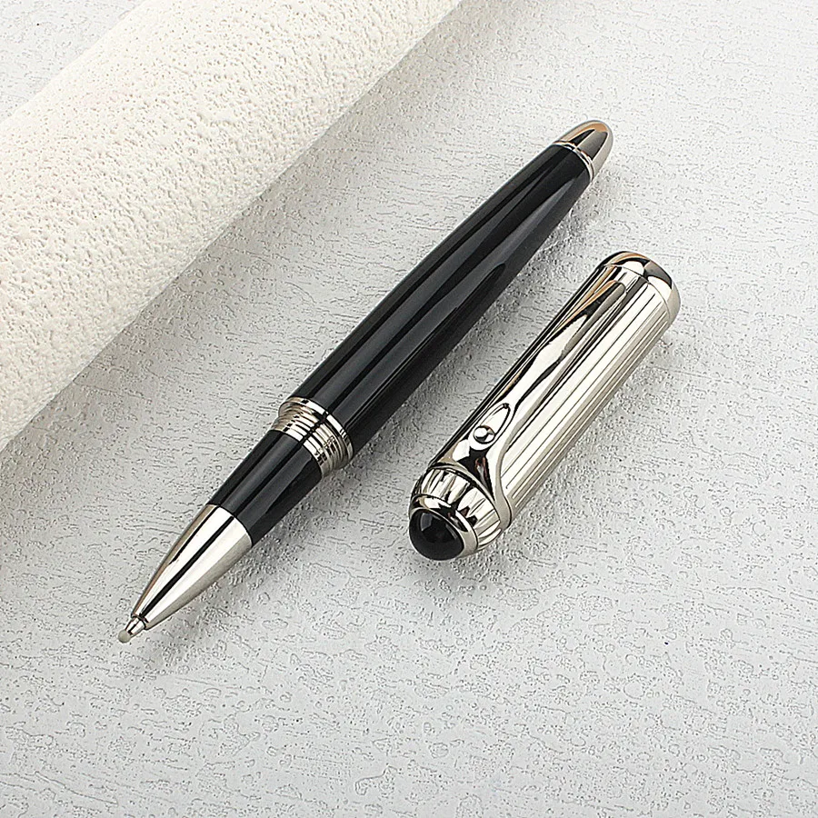 Jinhao 250 Tintenroller mit silbergoldenem Clip, glattes Schreiben für Geschäftsgeschenke, Kugelschreiber – Detail 8