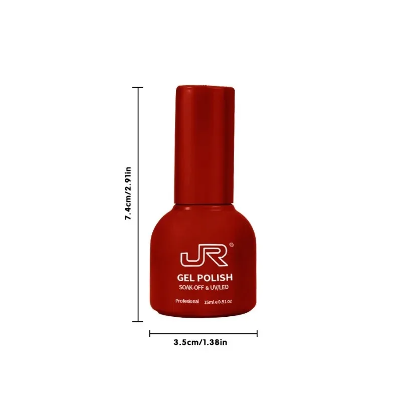 JR جل مجموعة طلاء الأظافر 12/24 قطعة متجمد كريم ظلال عالية التصبغ صالون مستوى طلاء الأظافر سريعة الجافة دائم ارتداء غير سامة لتقوم بها بنفسك Ki #6