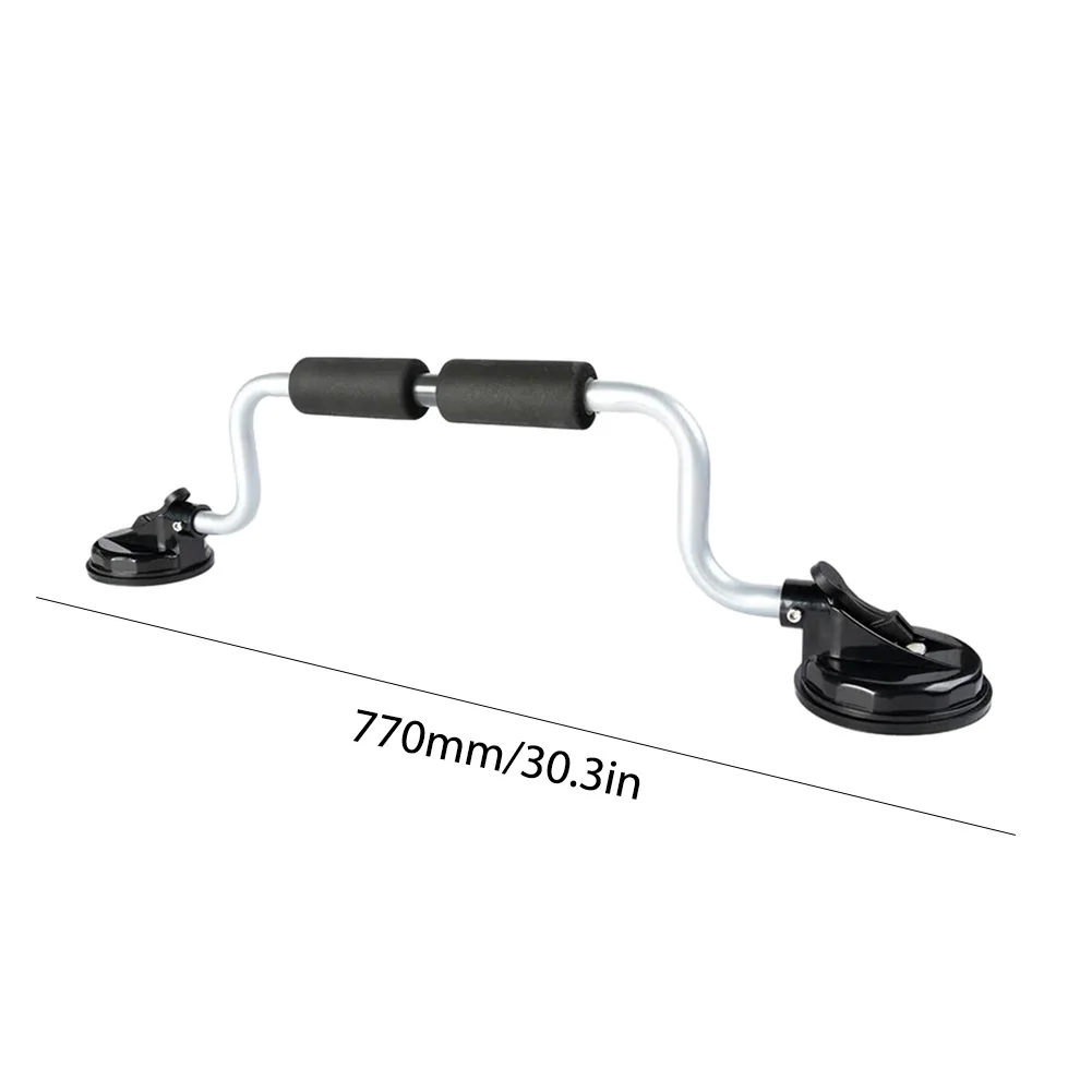 كاياك قارب الأسطوانة شفط كأس نوع تحميل القارب يساعد على تحميل شفط قوي لتركيب قوارب الكاياك والزوارق إلى قمم السيارة - أسود