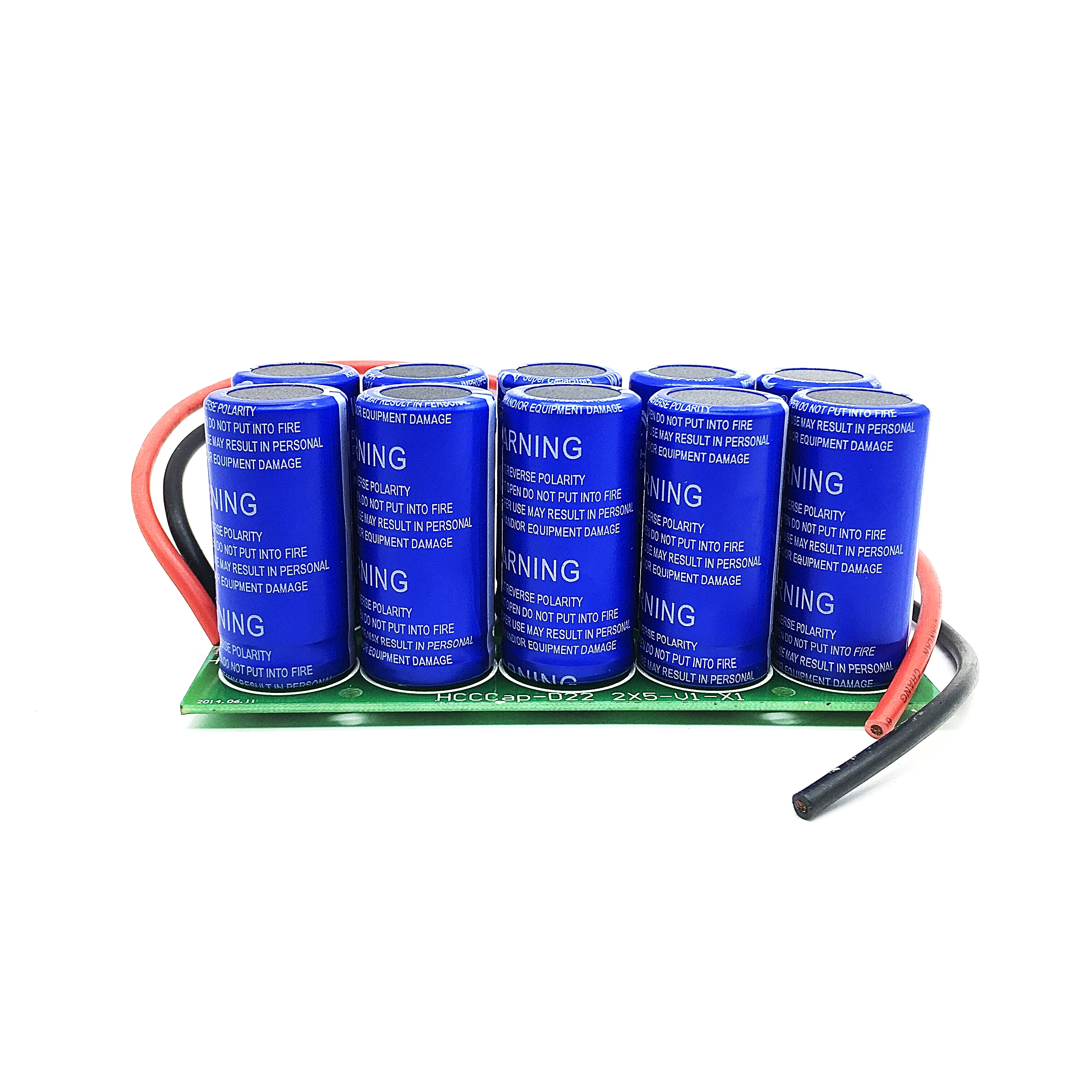 Módulo Farad Super Capacitor, Retificador Automotivo, Fonte de Alimentação De Backup, Capacitor Eletrolítico De Alumínio, 27V12F, 2.7 V120F