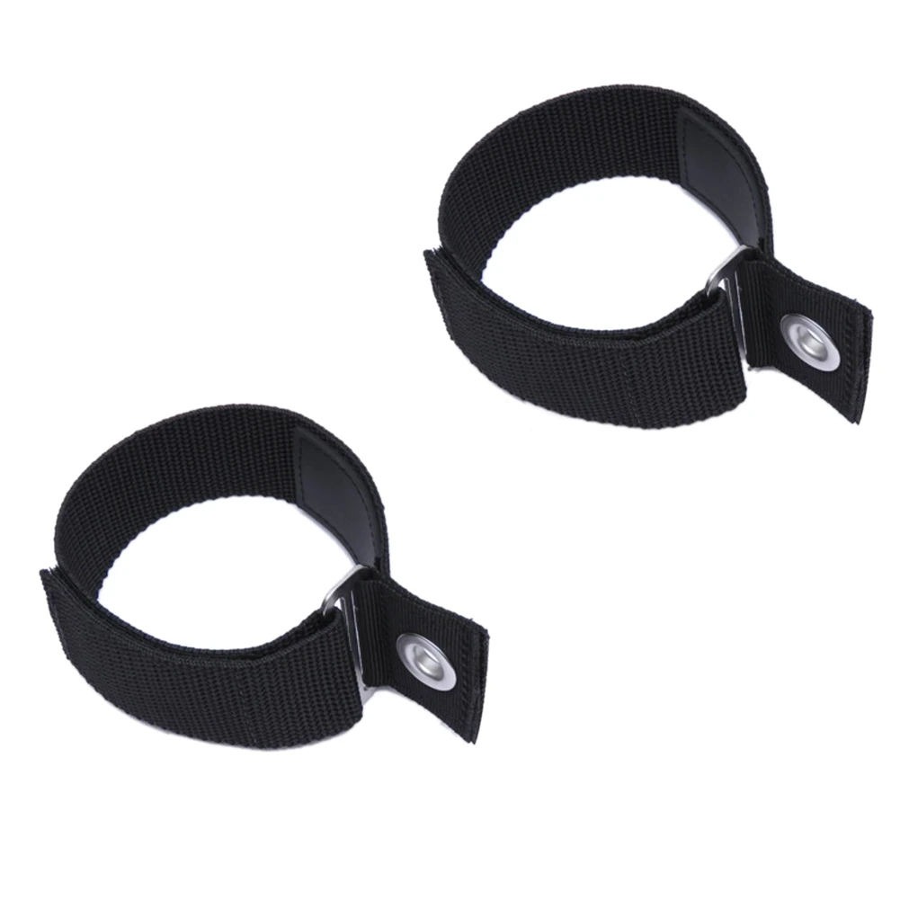 1 Pair Scuba Diving Dry Suit Tied Bottle Belt Dive Cylinder Tank Holder Cam Band Belt 11cm Diameter 2L Tank