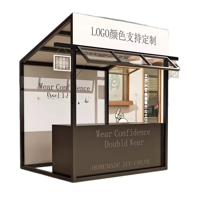 Yy - mobile cart stall market booth outdoor display stand exhibition booth