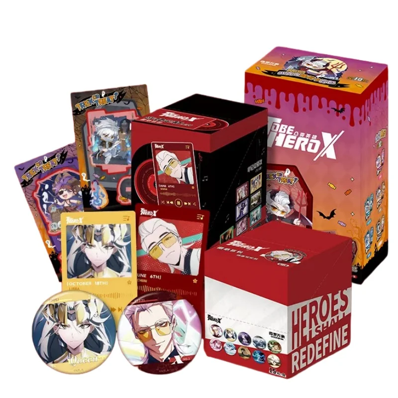 

Подлинная карта To Be HERO X, акриловая забавная карточка, анимация, мультяшная игровая коллекция, карты, периферийные детские игрушки, подарок на праздник